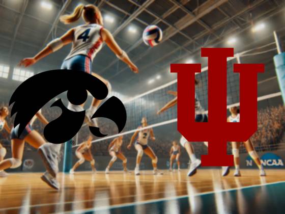 Iowa Hawkeyes at Indiana Hoosiers Women's Volleyball